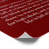 デシデラタオレンジ海ポスター ポスター (角)