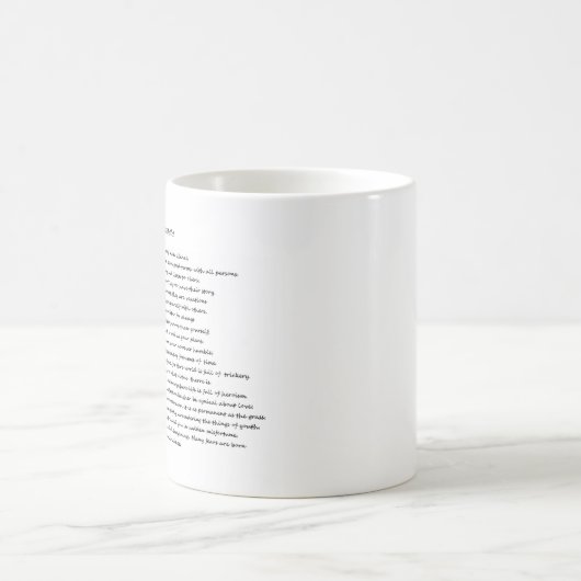 デシデラタカスタムマグ コーヒーマグカップ (中央)