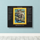 デシデラタガラゴ2 キャンバスプリント (インサイチュ (ウッドフロア))