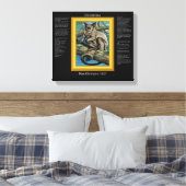 デシデラタガラゴ2 キャンバスプリント (インサイチュ (寝室))