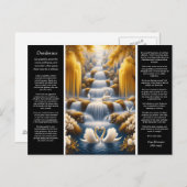 デシデラタゴールデンバレーハートフェルトロマンス ポストカード (正面/裏面)