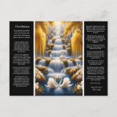 デシデラタゴールデンバレーハートフェルトロマンス ポストカード (正面)