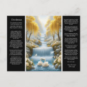 デシデラタハートの抱擁,谷の恵み ポストカード (正面)