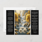 デシデラタバレーのハート、スワンズ抱擁 ポストカード (正面/裏面)