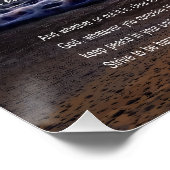 デシデラタビーチゴールデンサンライズ ポスター (コーナー)