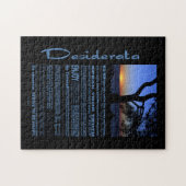 デシデラタポエムビューティフルサンセットツリー#1 ジグソーパズル (横)