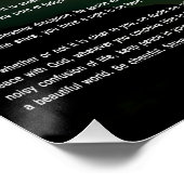 デシデラタマウンテンサンセット ポスター (コーナー)