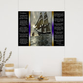 デシデラタ海セイルボートポスター ポスター (キッチン)