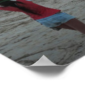 デシデラタ海夕日 ポスター (角)