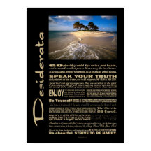 デシデラタ詩の小さな孤島