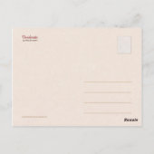 デシデラタ詩はがきミニアート ポストカード (裏面)