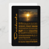 デシデラタ詩非常に明るい夕日 (正面/裏面)