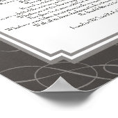 デシデラタ詩 ポスター (角)