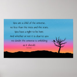 デシデラタ選択 ポスター