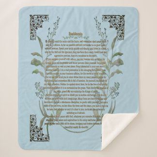 デシデラタ シェルパブランケット