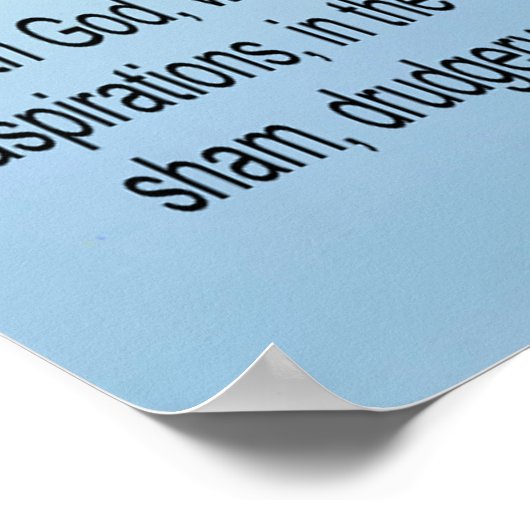 デシデラタ ポスター (角)