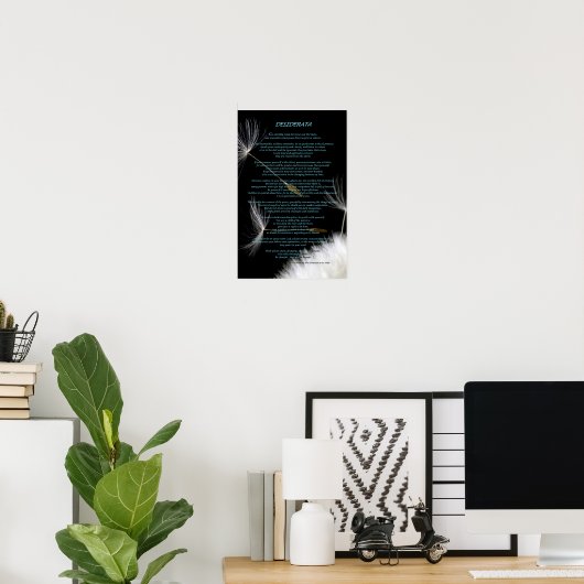 デシデラタ ポスター (ホームオフィス)