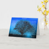 デシデラ感動的ータの詩 カード (黄色い花)