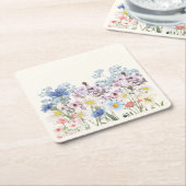 デシフローラ スクエアペーパーコースター (アングル)