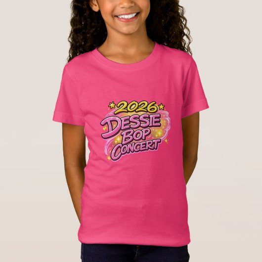 デシー・ボップ・コンサートTシャツ Tシャツ (正面)