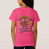 デシー・ボップ・コンサートTシャツ Tシャツ (裏面)