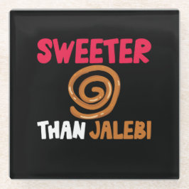 デシ南アジアのギフト、ボリウおもしろいッド・デコール ガラスコースター