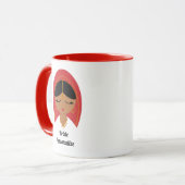 デシ、南アジア、インディアン花嫁、またはダハンギフト  マグカップ (正面左)