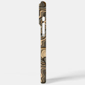 デジカッコいいタル岩層 Case-Mate iPhoneケース (裏面 / 左)