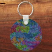 デジカラフルタル抽象芸術 キーホルダー (正面)
