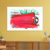 *~*デジクラシックタル絵画の写真ヴィンテージレトロ キャンバスプリント (インサイチュ (リビング))