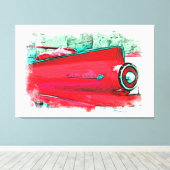 *~*デジクラシックタル絵画の写真ヴィンテージレトロ キャンバスプリント (インサイチュ (ウッドフロア))