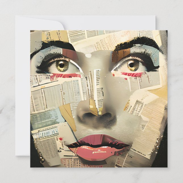 デジタアートユニークルアート |レディかわいらし抽象芸術 (正面)