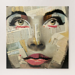 デジタアートユニークルアート |レディかわいらし抽象芸術 ジグソーパズル