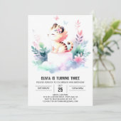 デジタカスタムルタイガー誕生日 招待状 (スタンド正面)