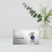 デジタカッコいいルカメラの外観 – 写真家の丸み 名刺 (スタンド正面)