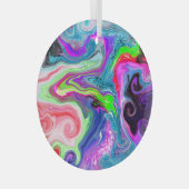 デジタカラフルルアートプラ絵を描ー ガラスオーナメント (正面右)