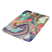 デジタカラフルル大理石抽象芸術アーモダント バスマット (アングル)