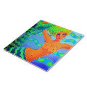 デジタカラフルル・マーメイド絵を描ズ タイル (側面)