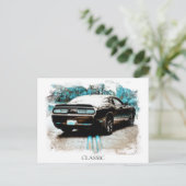 *～*デジタクラシックルNIRマッスルカー ポストカード (スタンド正面)