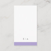 デジタミニマルルラベモダンンダーQRコー結婚ド エンクロージャーカード (裏面)