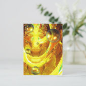 デジタモダンル抽象芸術球 ポストカード (スタンド正面)