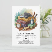 デジタモダンル探偵誕生日 招待状 (スタンド正面)