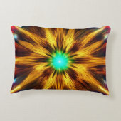 デジタユニークルアートの背景はラジアンのみ アクセントクッション (裏面)