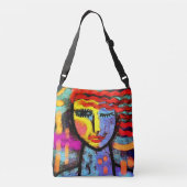 デジタユニークル絵を描ズ クロスボディバッグ (裏面)