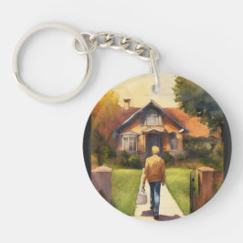 「デジタルの夢:ウェアラブル疑問に思ない」 キーホルダー