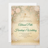 デジタルアクハンドサヒブパースの招待状とアクハンドパース 招待状 (正面/裏面)