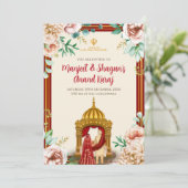 デジタルアナンドKaraj招待シーク招待状 招待状 (スタンド正面)