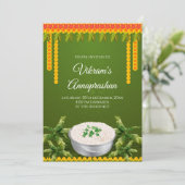 デジタルアナンパラシャン招待状ス食べ物を与えライス招待状 招待状 (スタンド正面)