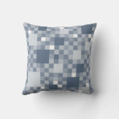 デジタルアビオピクセル化の小さな正方形 クッション (裏面)