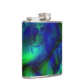デジタルアーカッコいいトモダン抽象芸術ユニーク フラスク (右)